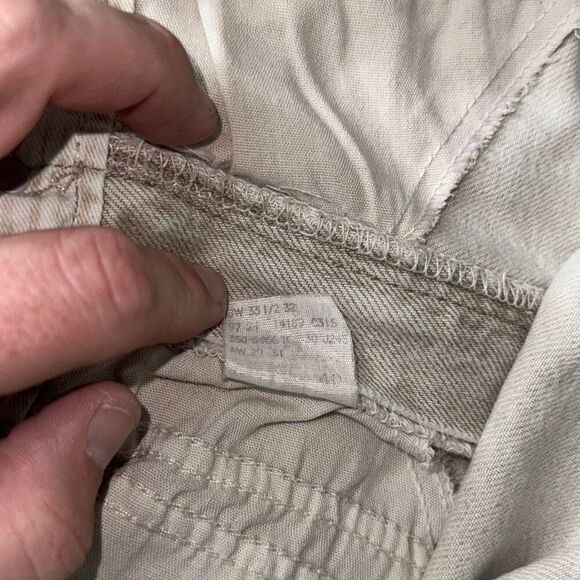 Vintage Lee women’s jeans light wash size 14 medium white wash style classic 90s - Picture 8 of 11